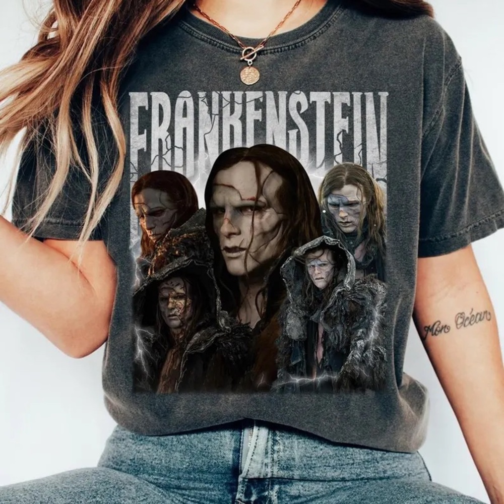 Comfort Colors Frankenstein 2025 Elizabeth and the creature Shirt
